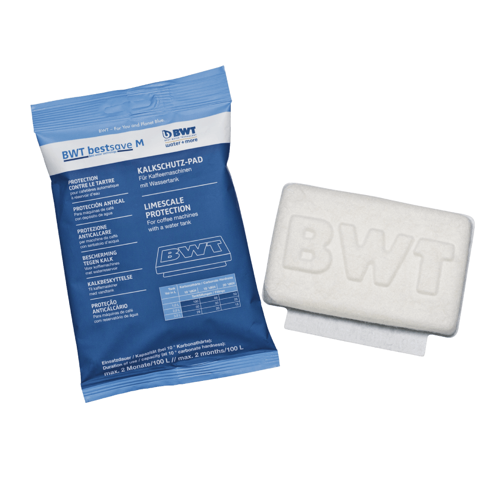 BWT bestsave Kalkschutz-Pad – Einfacher Basis-Kalkschutz für deinen perfekten Kaffee Wasserfilter BWT - Rheinland.Coffee