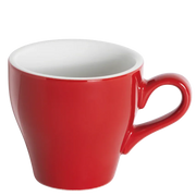Loveramics Tulip Café Latte – 280ml Tasse & 15cm Untertasse Milchkaffeetasse Loveramics Tasse Rot - Rheinland.Coffee