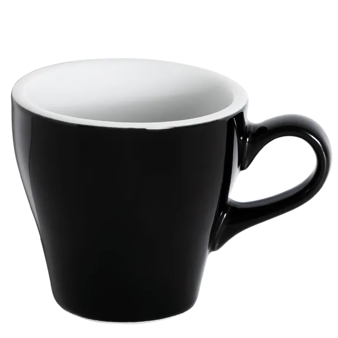 Loveramics Tulip Cappuccino – 180ml Tasse & 14cm Untertasse Cappuccinotasse Loveramics Tasse Schwarz - Rheinland.Coffee