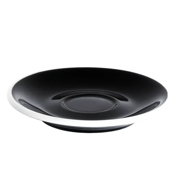 Loveramics Tulip Espresso – 80ml Tasse & 12,5cm Untertasse Espressotasse Loveramics Untertasse Schwarz - Rheinland.Coffee