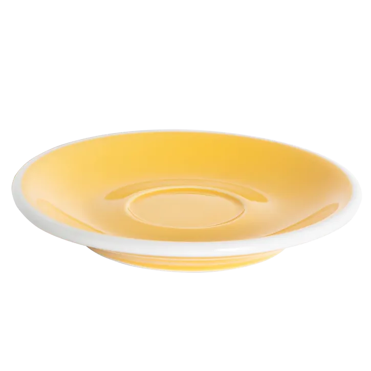 Loveramics Tulip Espresso – 80ml Tasse & 12,5cm Untertasse Espressotasse Loveramics Untertasse Gelb - Rheinland.Coffee