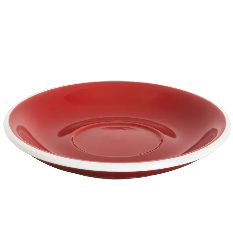 Loveramics Egg Milchkaffee Untertasse 15,5 cm Rot Milchkaffee Untertasse Loveramics - Rheinland.Coffee