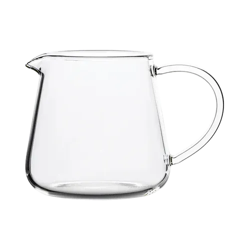 Loveramics Belly Glass Jug 500 ml (Clear) C099-75A – Weiche Form, konstante Wärme Server Loveramics - Rheinland.Coffee