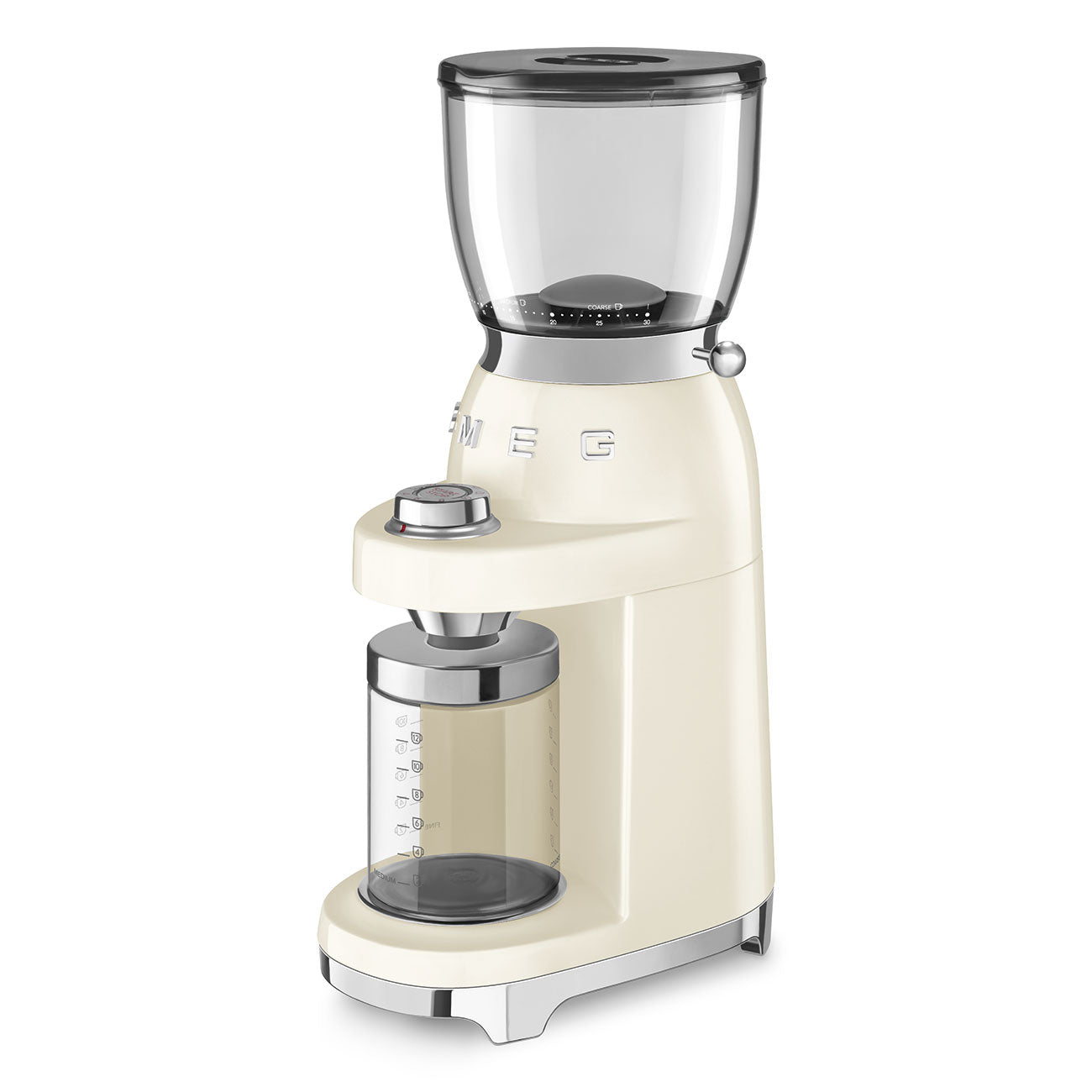 SMEG Kaffeemühle 50's Style - neues Modell CGF11 Kaffeemühlen SMEG    - Rheinland.Coffee