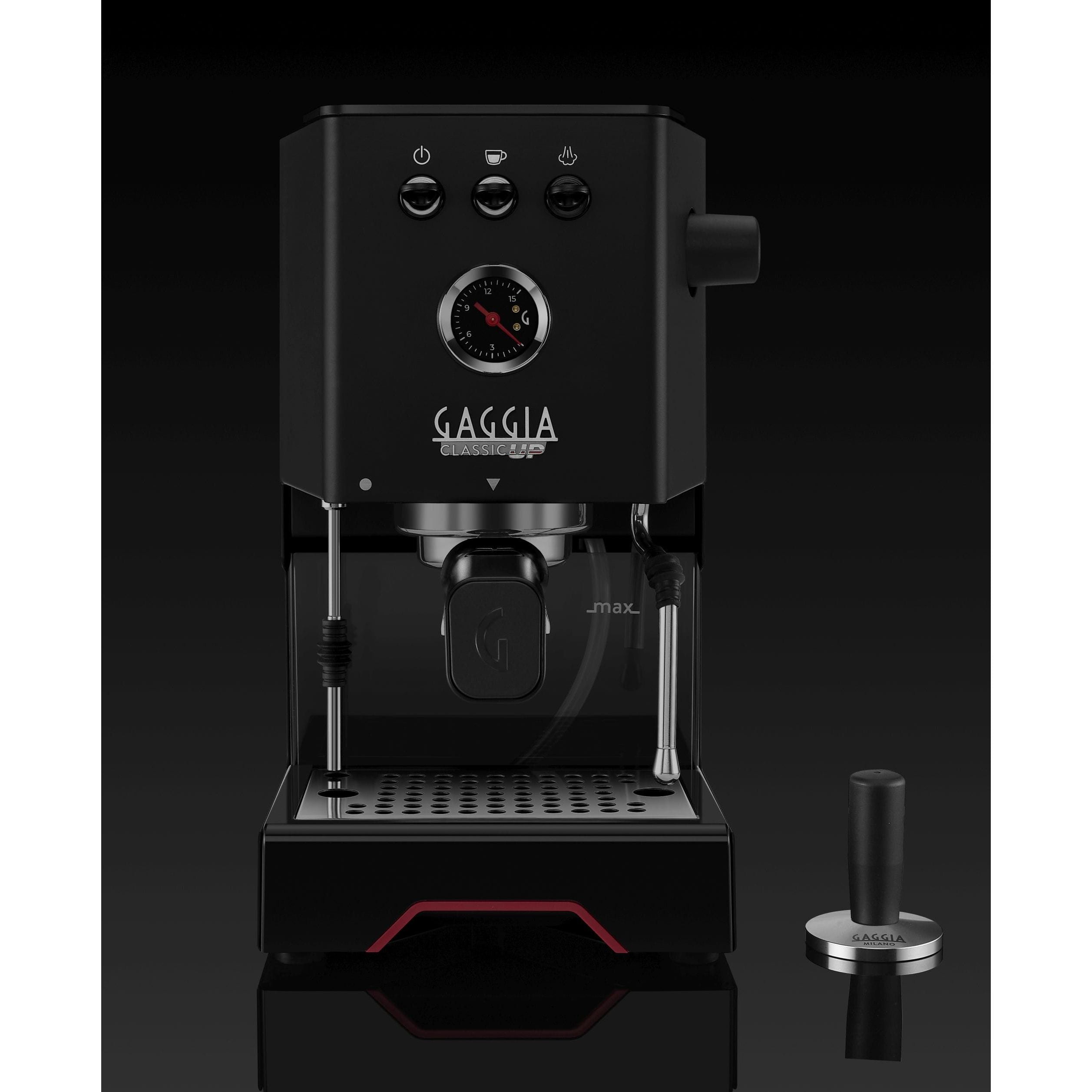 Gaggia Classic UP Schwarz PID – Das ultimative Upgrade für dein Barista-Game Espressomaschinen GAGGIA - Rheinland.Coffee