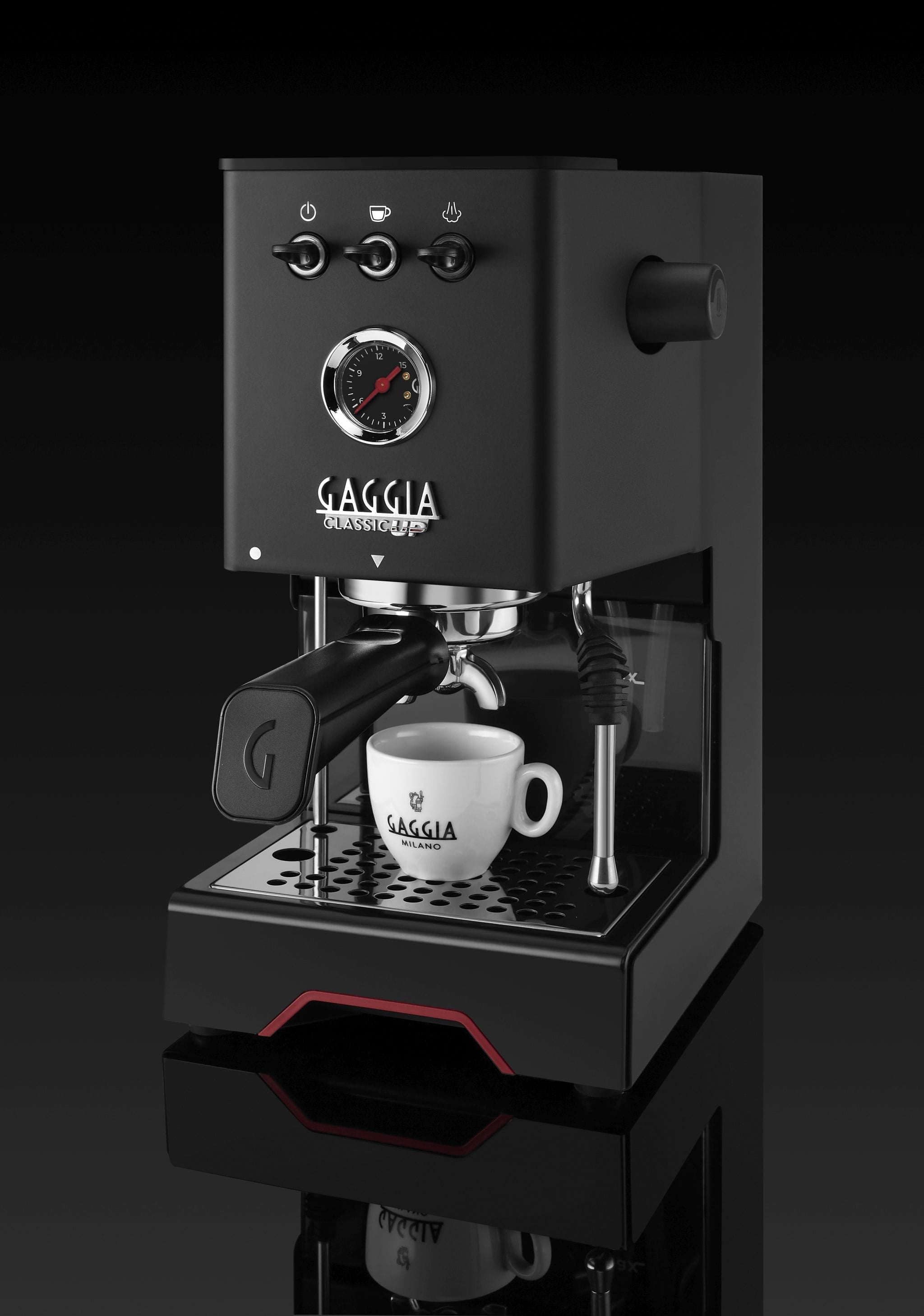 Gaggia Classic UP Schwarz PID – Das ultimative Upgrade für dein Barista-Game GAGGIA Espressomaschinen Rheinland Coffee