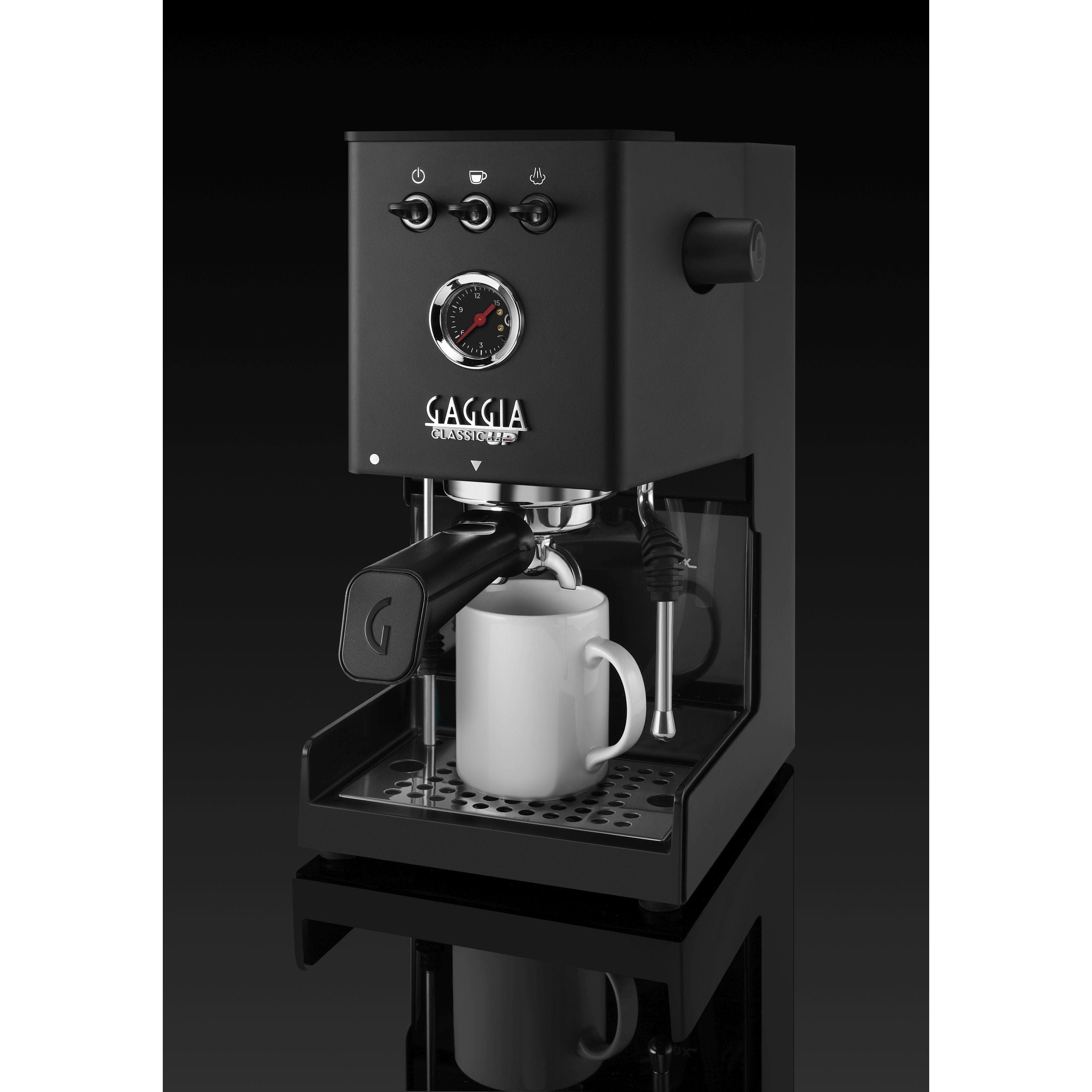 Gaggia Classic UP Schwarz PID – Das ultimative Upgrade für dein Barista-Game GAGGIA Espressomaschinen Rheinland Coffee