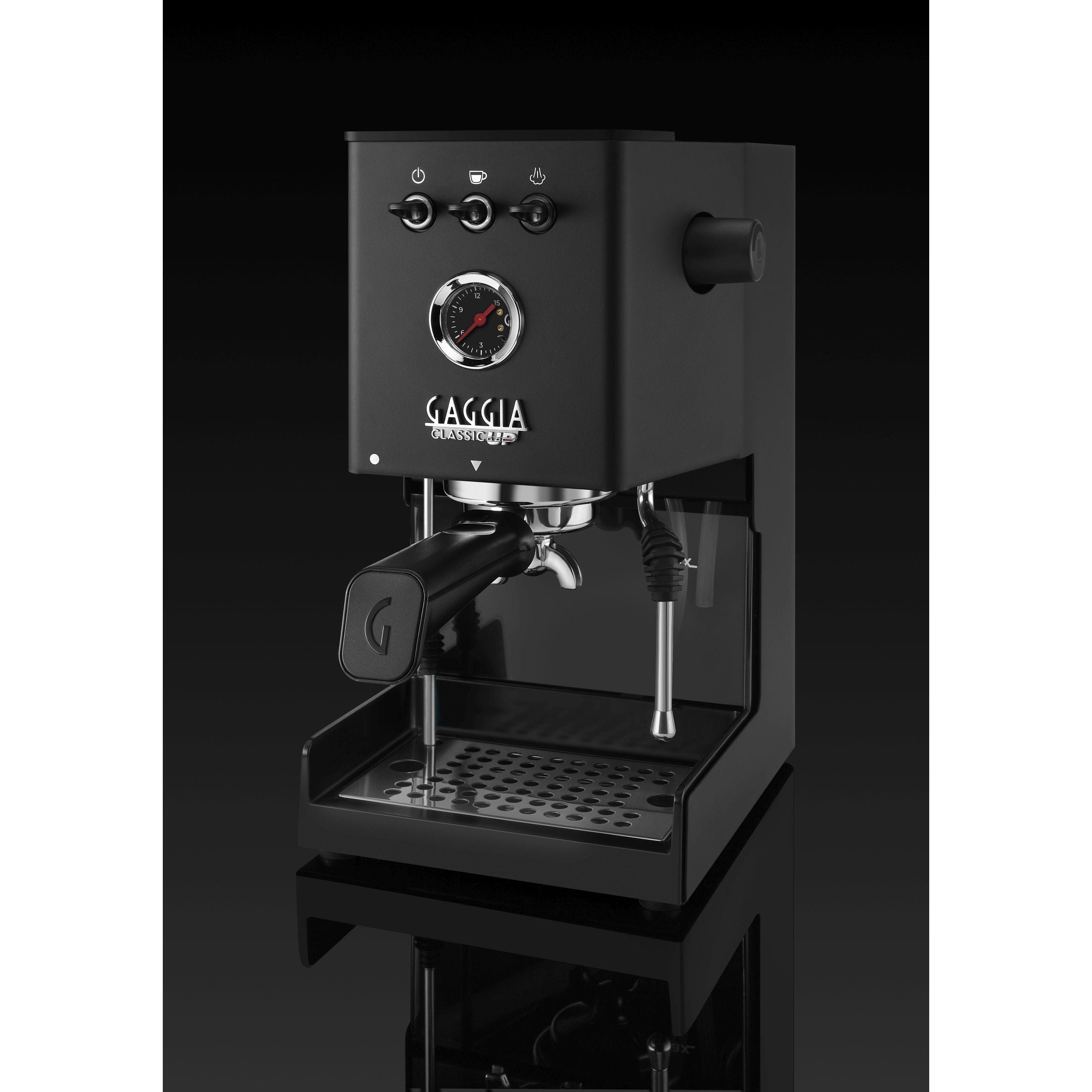 Gaggia Classic UP Schwarz PID – Das ultimative Upgrade für dein Barista-Game Espressomaschinen GAGGIA - Rheinland.Coffee