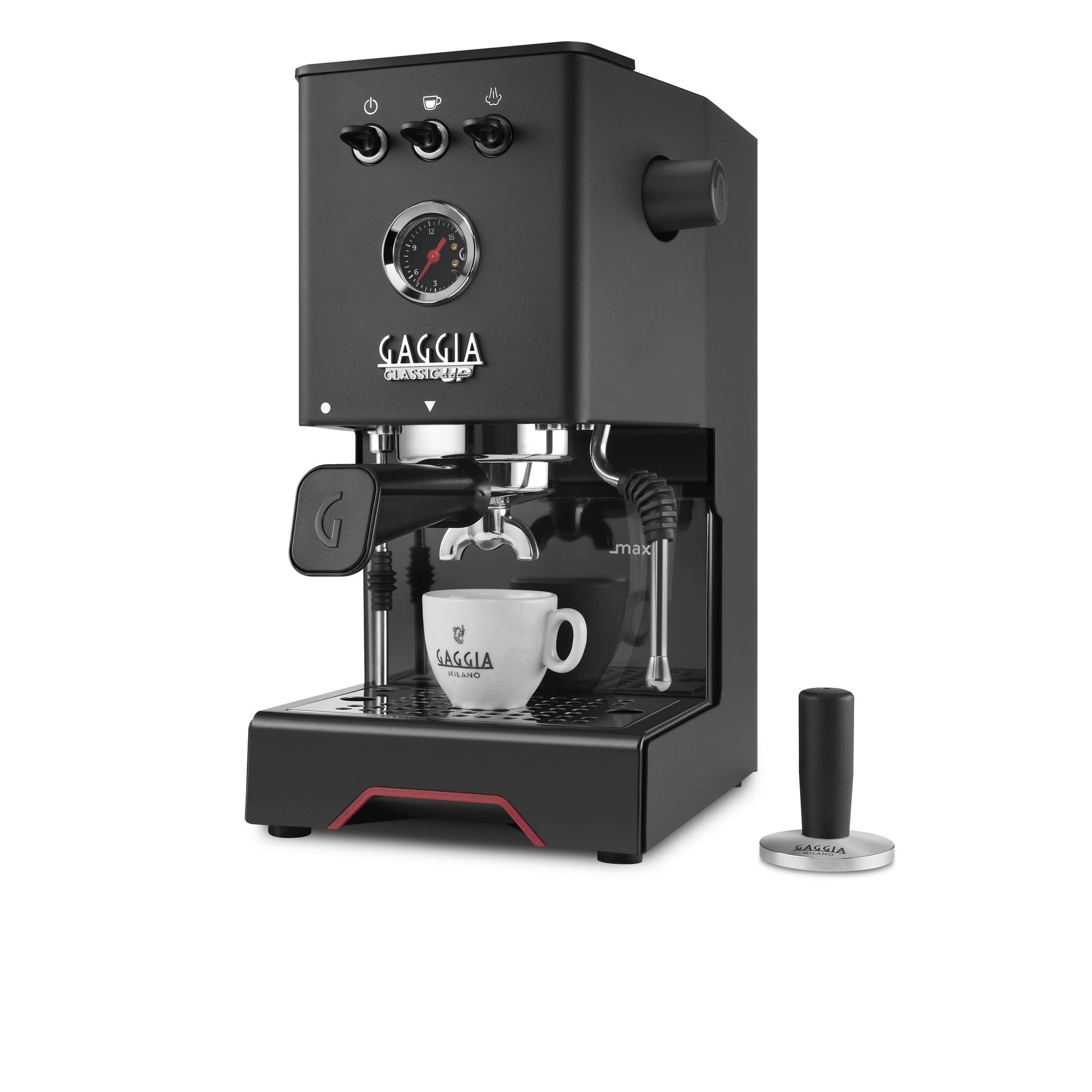 Gaggia Classic UP Schwarz PID – Das ultimative Upgrade für dein Barista-Game Espressomaschinen GAGGIA - Rheinland.Coffee