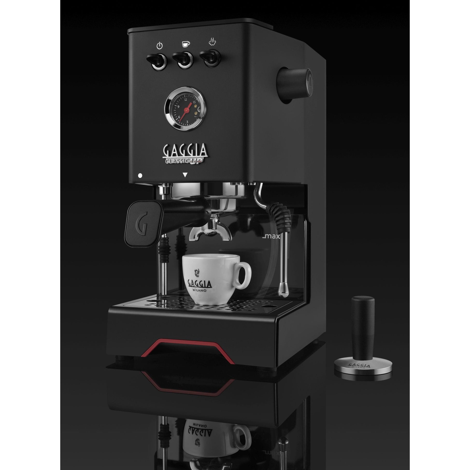 Gaggia Classic UP Schwarz PID – Das ultimative Upgrade für dein Barista-Game Espressomaschinen GAGGIA - Rheinland.Coffee