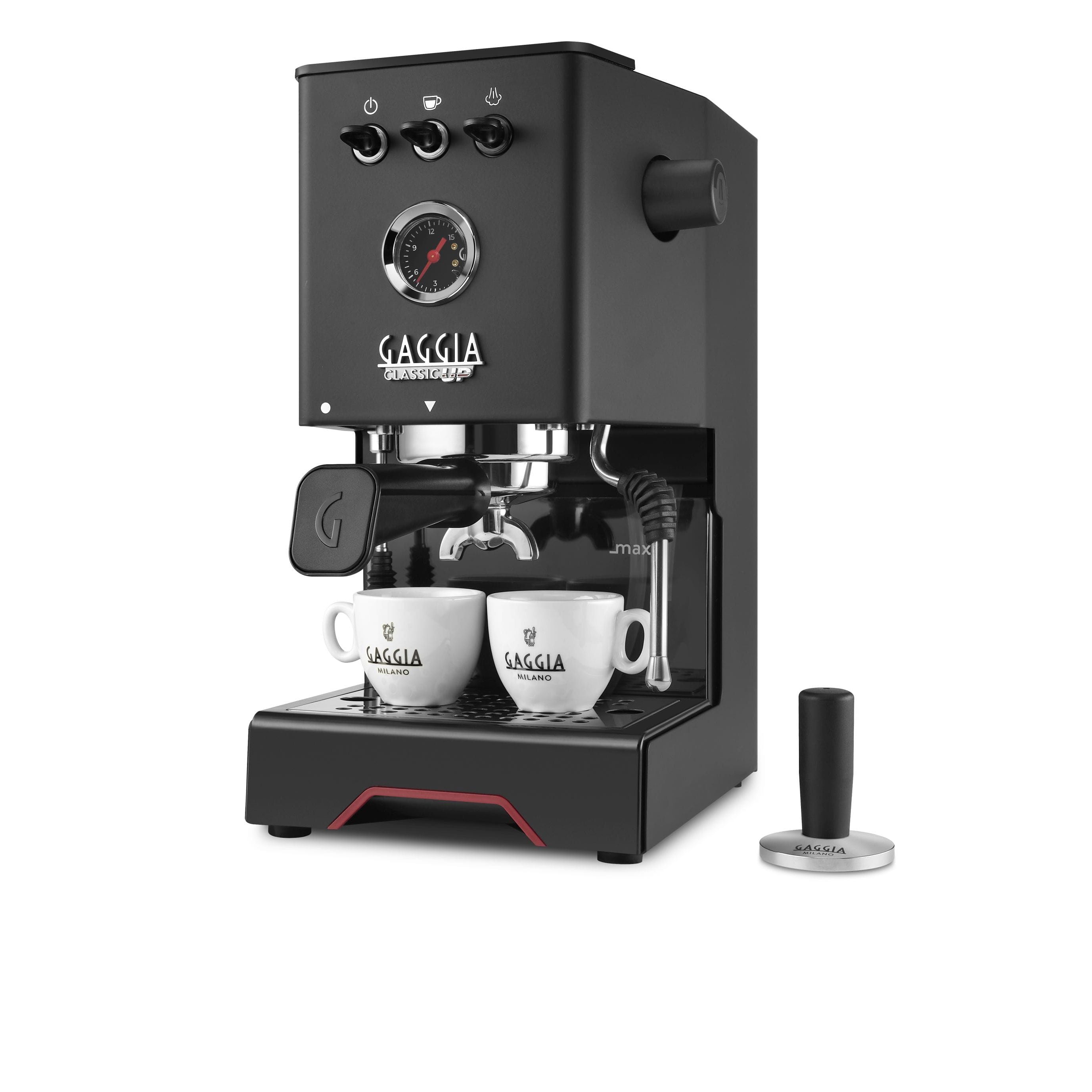 Gaggia Classic UP Schwarz PID – Das ultimative Upgrade für dein Barista-Game Espressomaschinen GAGGIA - Rheinland.Coffee