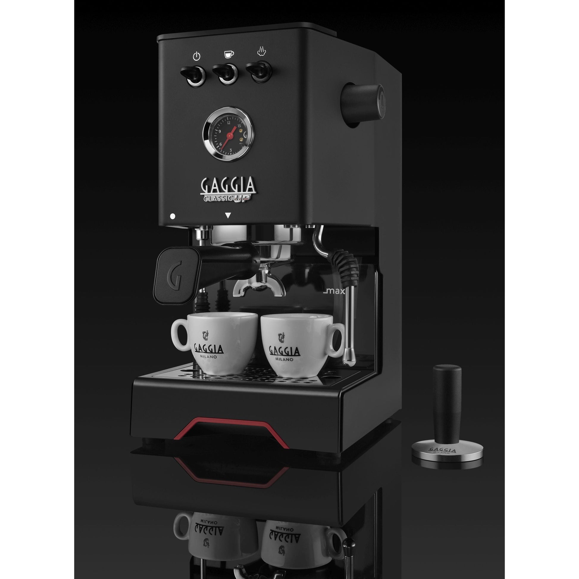Gaggia Classic UP Schwarz PID – Das ultimative Upgrade für dein Barista-Game Espressomaschinen GAGGIA - Rheinland.Coffee