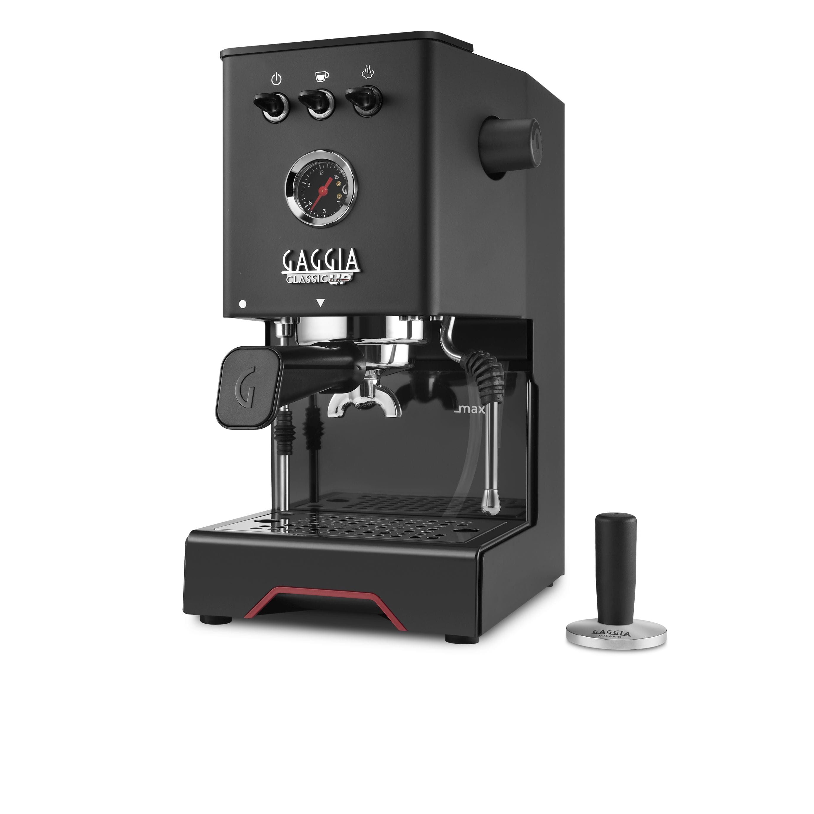 Gaggia Classic UP Schwarz PID – Das ultimative Upgrade für dein Barista-Game Espressomaschinen GAGGIA - Rheinland.Coffee