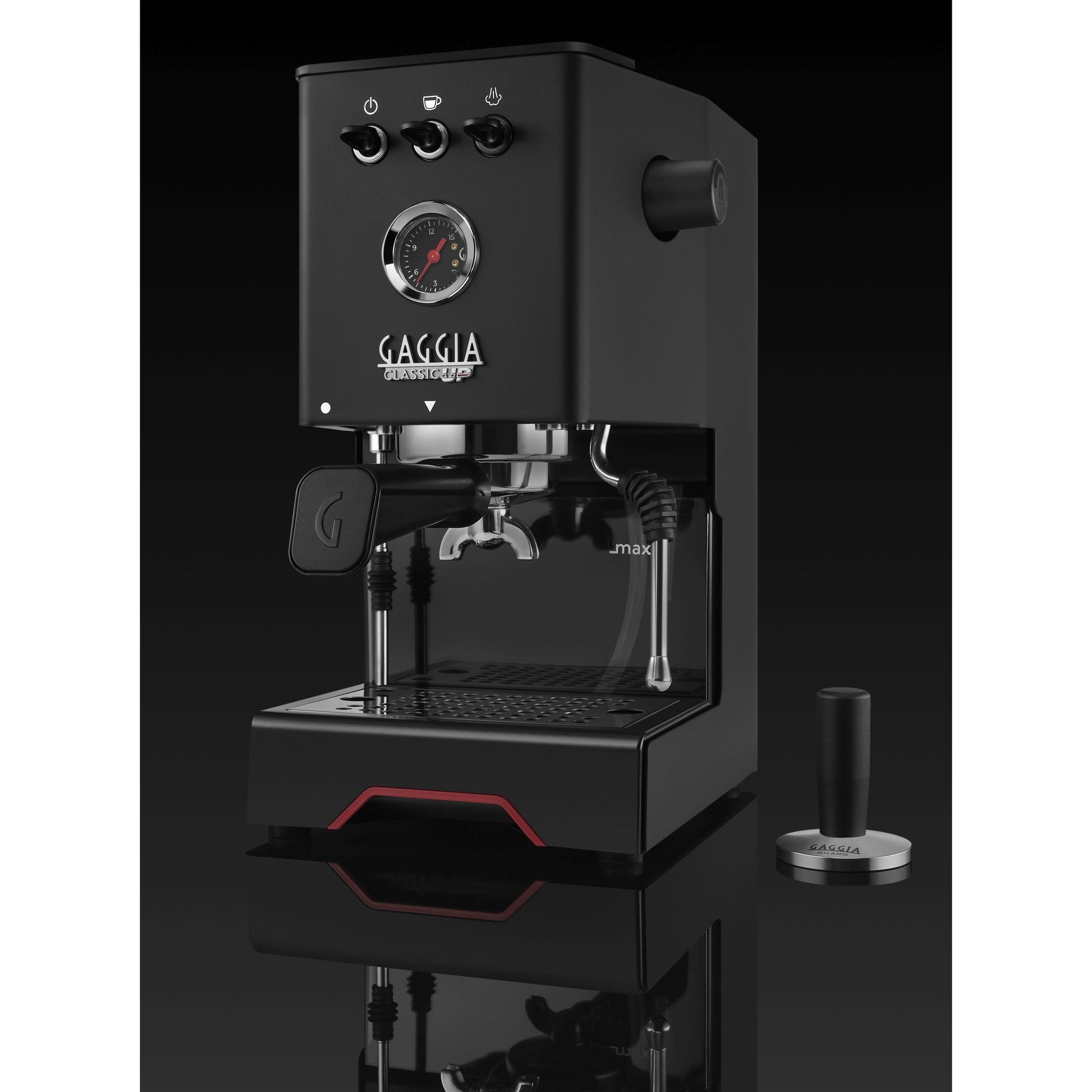 Gaggia Classic UP Schwarz PID – Das ultimative Upgrade für dein Barista-Game Espressomaschinen GAGGIA - Rheinland.Coffee