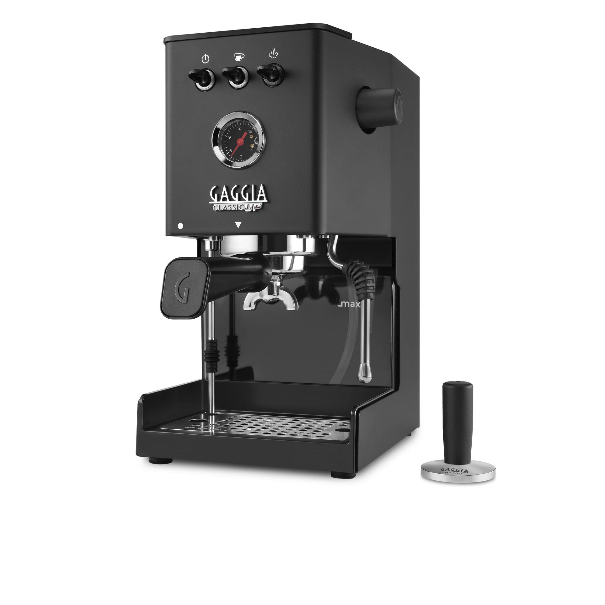Gaggia Classic UP Schwarz PID – Das ultimative Upgrade für dein Barista-Game Espressomaschinen GAGGIA - Rheinland.Coffee