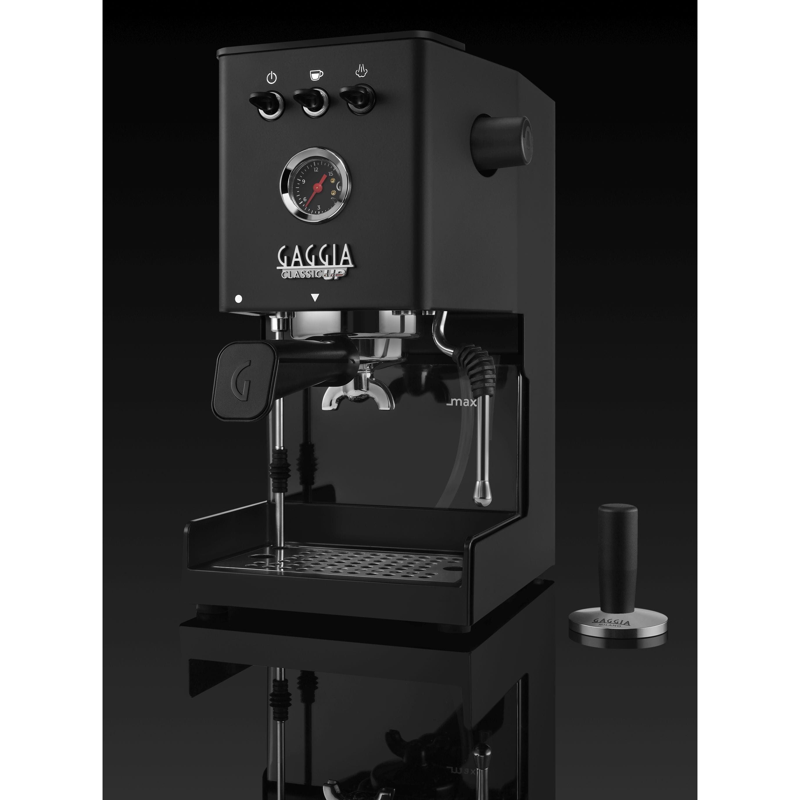 Gaggia Classic UP Schwarz PID – Das ultimative Upgrade für dein Barista-Game Espressomaschinen GAGGIA - Rheinland.Coffee