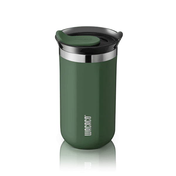 WACACO Octaroma - Vakuum-Isolierter Kaffeebecher für unterwegs Kaffee mobil WACACO Grün 300 ml  - Rheinland.Coffee