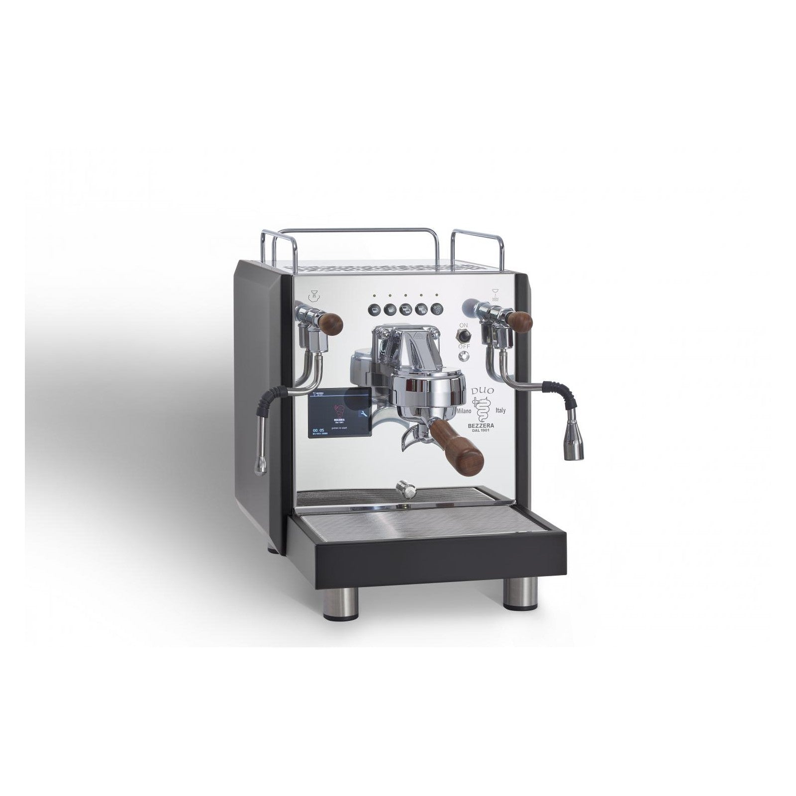 Bezzera Duo DE – Dualboiler mit volumetrischer Dosierung - Classic Schwarz