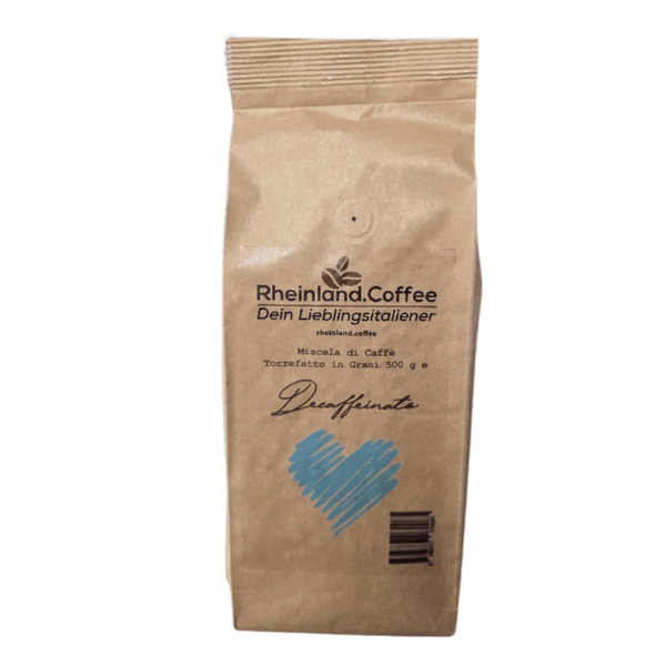 Dein Lieblingsitaliener – Espresso Bar Decaffeinato (500g) Kaffee Rheinland.Collection 500 Gramm - Rheinland.Coffee