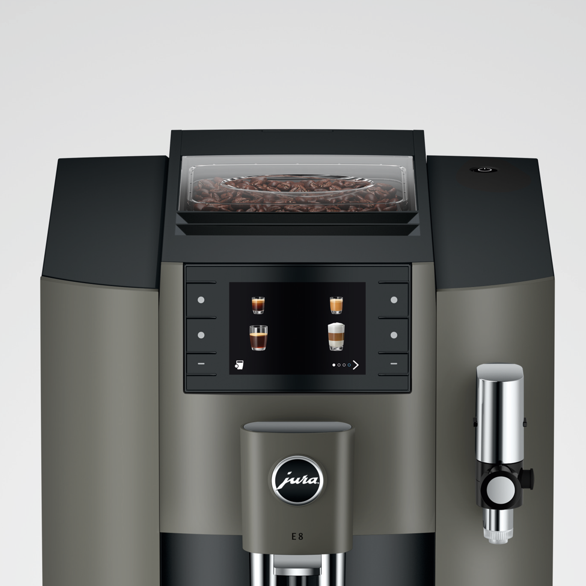 JURA E8 DARK INOX (EC) - Kaffeevollautomat 15583 Kaffeevollautomat JURA    - Rheinland.Coffee