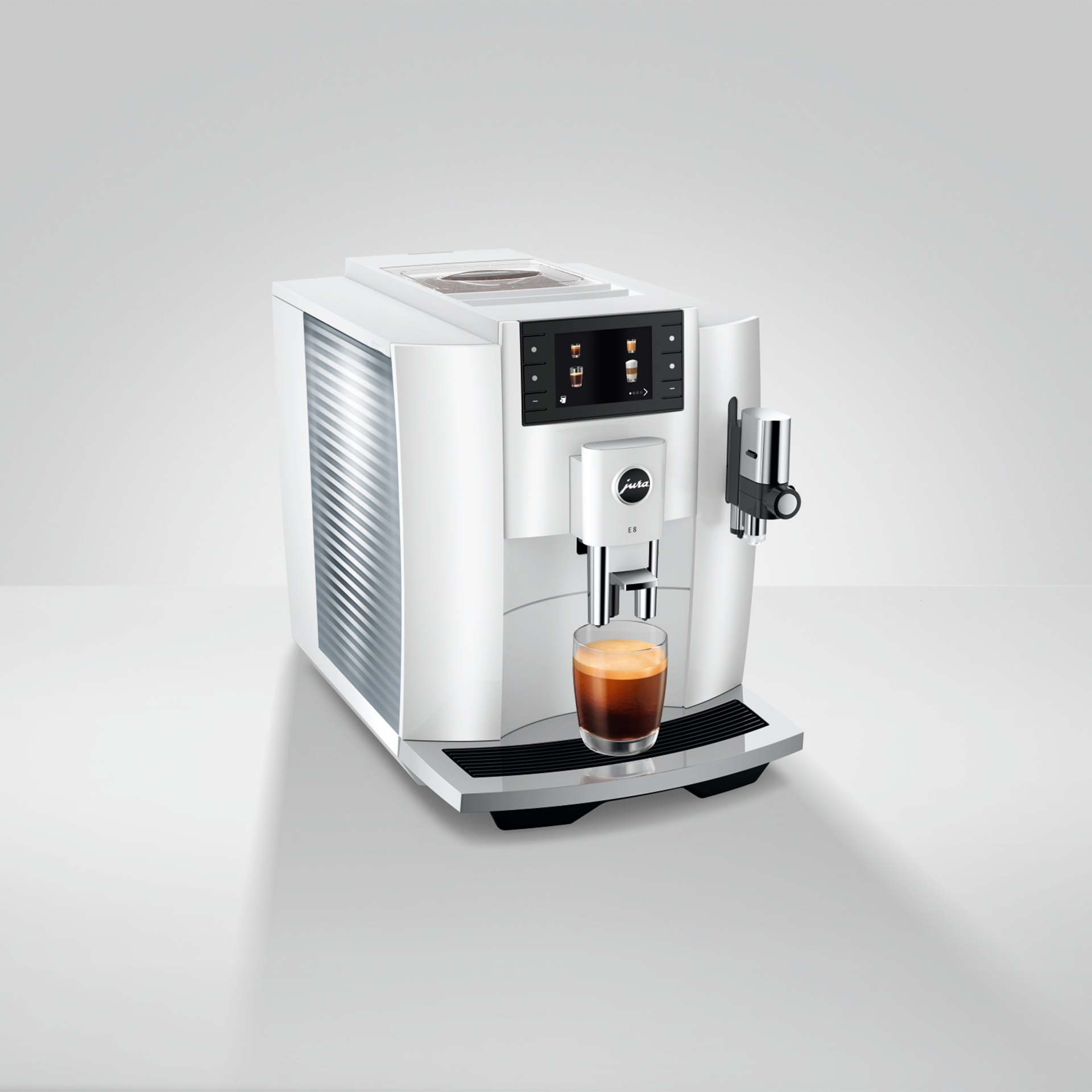 JURA E8 PIANO WHITE (EC) - Kaffeevollautomat 15585 Kaffeevollautomat JURA    - Rheinland.Coffee