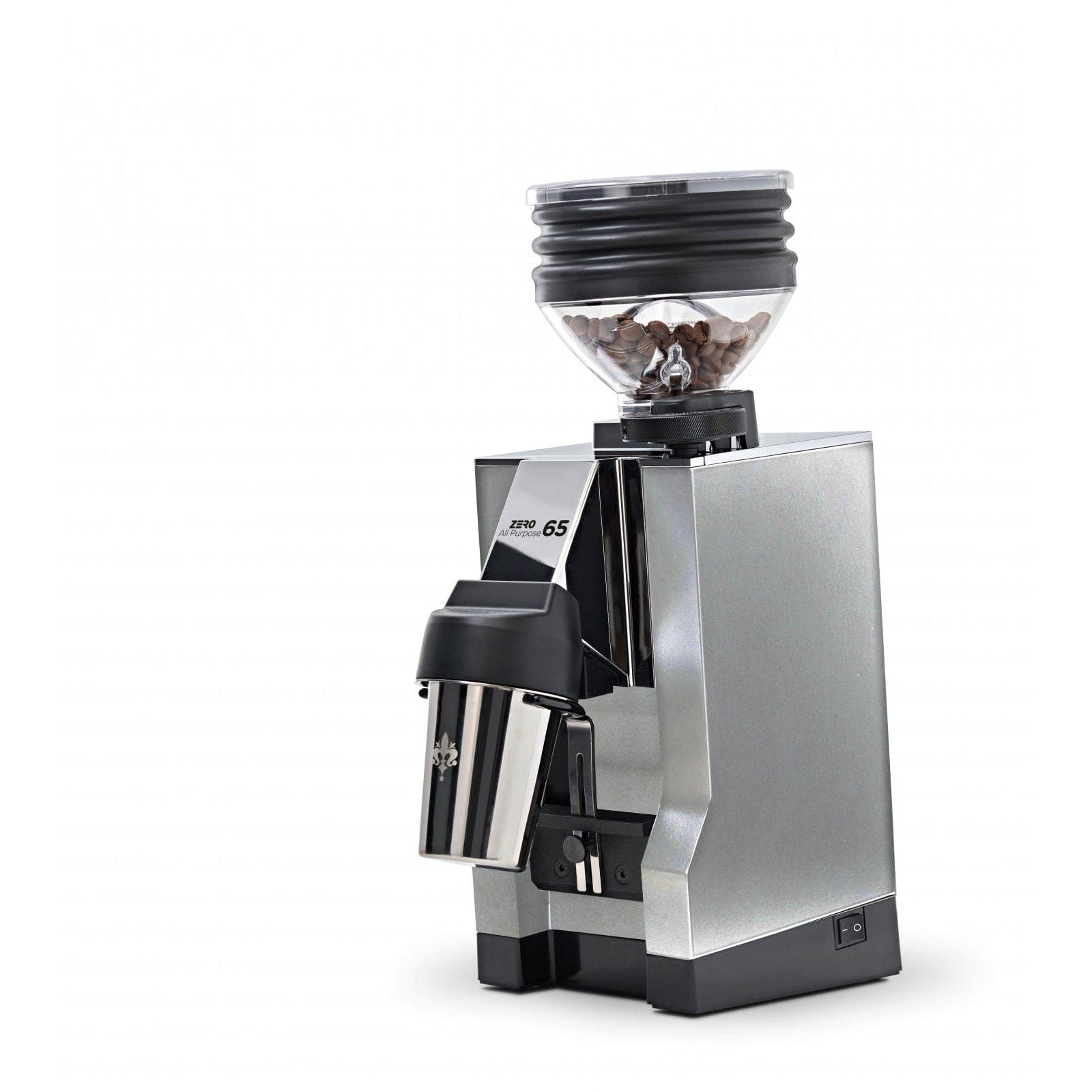 Eureka Mignon ZERO 65 All Purpose - Der Universal-Single-Doser - 10 Jahre Garantie auf den Motor Kaffeemühlen Eureka Chrom - Rheinland.Coffee