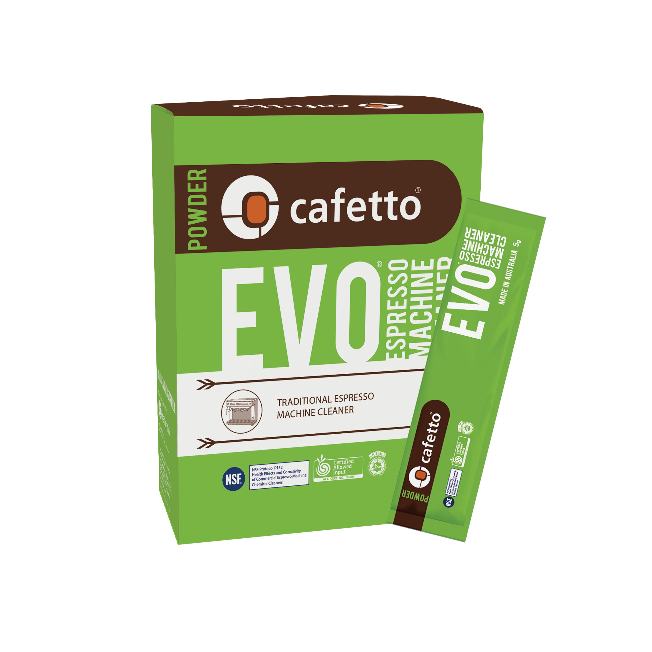 Cafetto EVO Espresso Machine Cleaner - Dosierter Reiniger für deinen Siebträger Reiniger und Entkalker cafetto    - Rheinland.Coffee