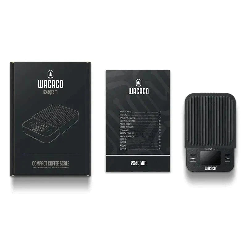 WACACO EXAGRAM Kaffeewaage für den mobilen Einsatz und den Home Barista Waage WACACO - Rheinland.Coffee