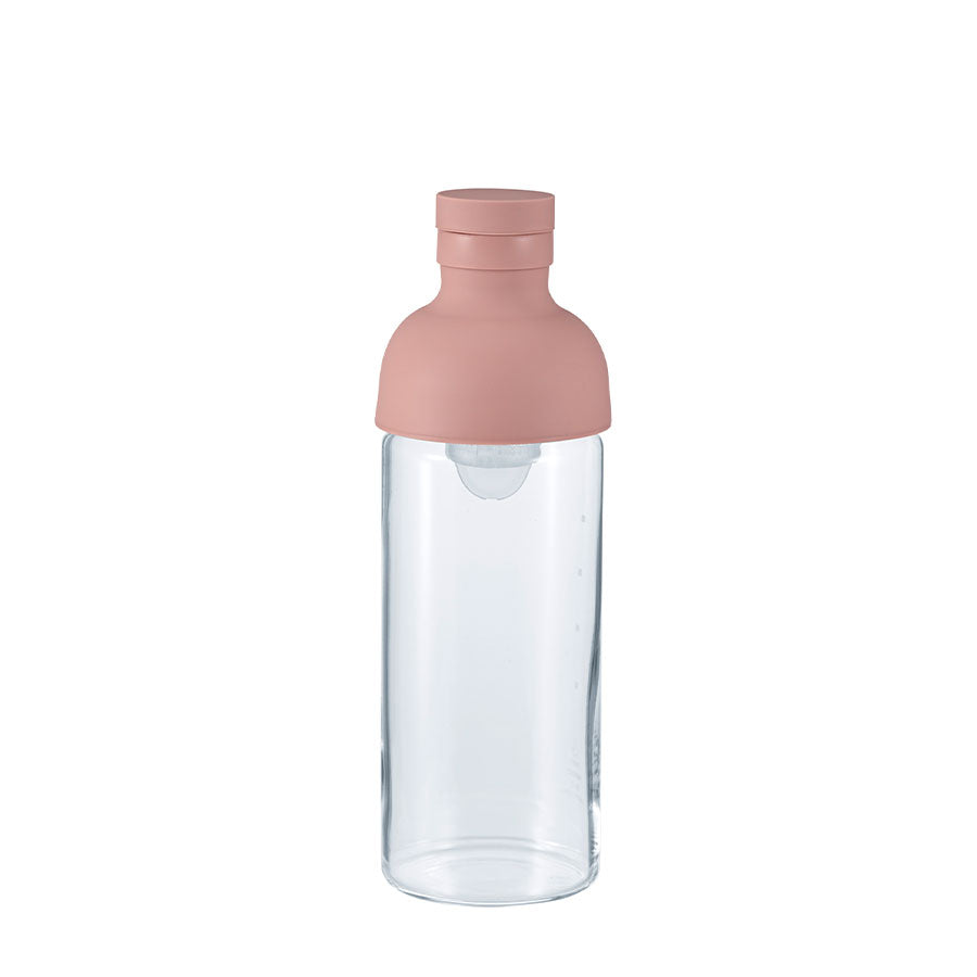 HARIO Filter in Bottle Portable - Cold Brewed Tea - Eistee Trinkflasche Hario Smokey Pink 300 ml  - Rheinland.Coffee