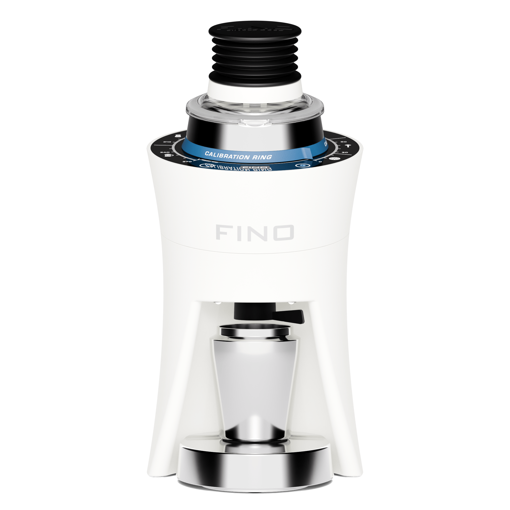 Compak Fino Scale – Single Dose Kaffeemühle mit integrierter Waage (Schwarz, Weiß, Blau) COMPAK Kaffeemühlen Weiß Rheinland Coffee