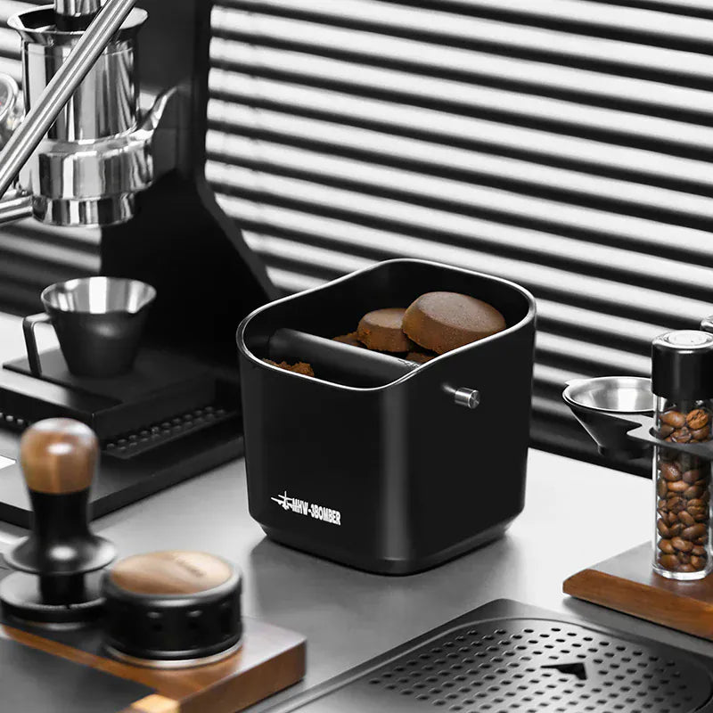 MHW-3BOMBER Kaffee-Espresso-Abschlagbehälter (Quadratisch, 1200 ml) Abschlagbehälter MHW-3Bomber - Rheinland.Coffee