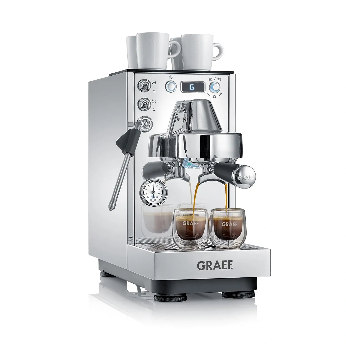 Graef Siebträger-Espressomaschine Dicianova – Espresso-Perfektion auf nur 19 cm Espressomaschinen GRAEF - Rheinland.Coffee