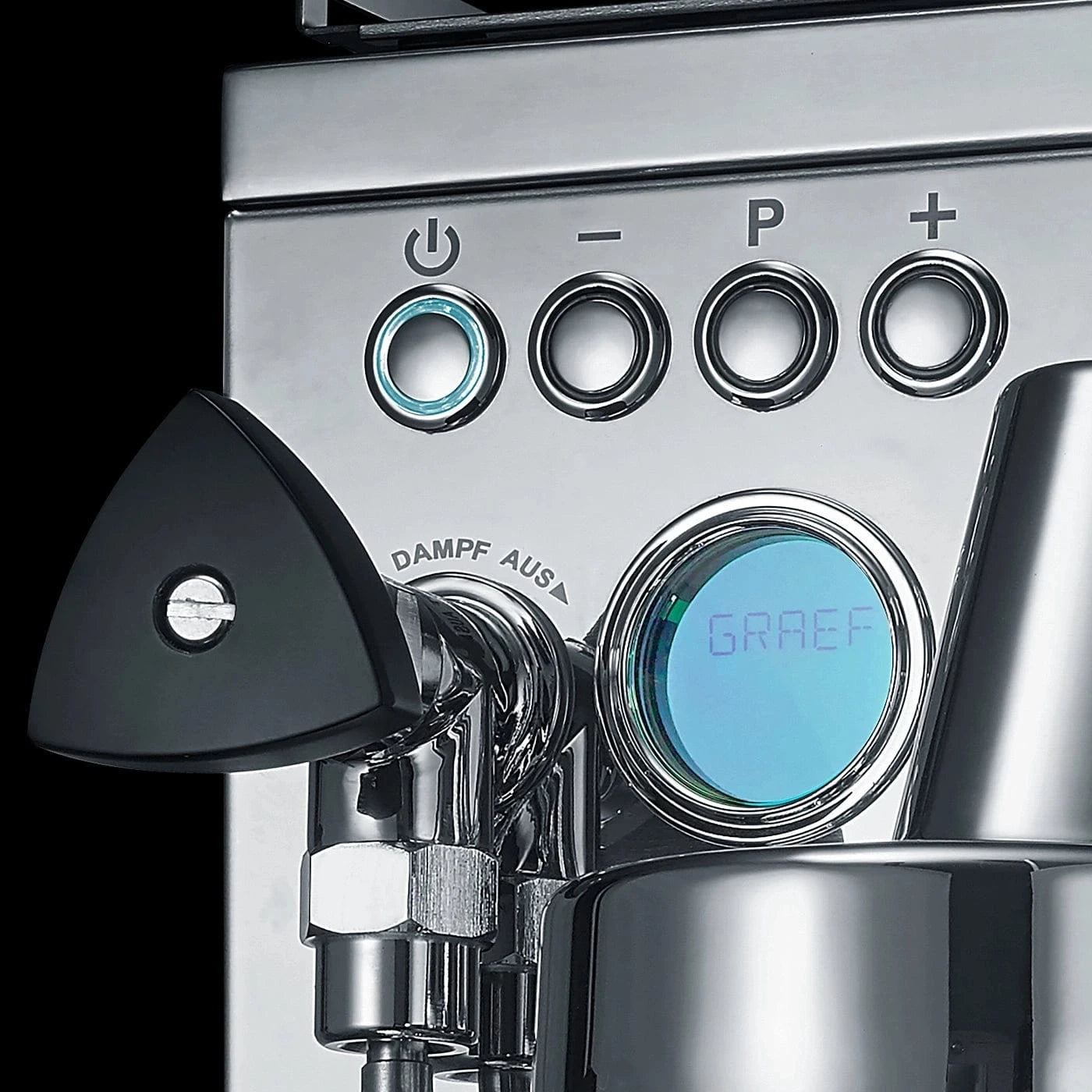 GRAEF Estessa - Duo Thermoblock schwarz gebürstet Limited Edition Espressomaschinen GRAEF - Rheinland.Coffee