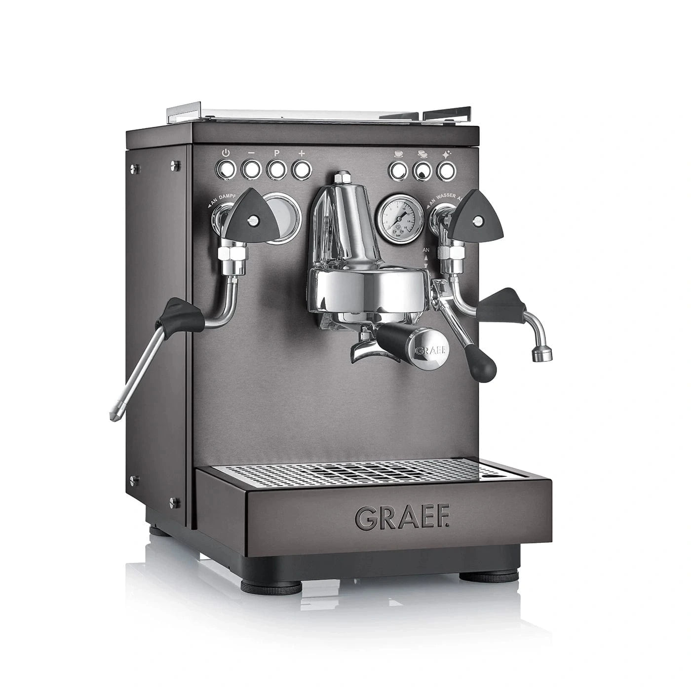 GRAEF Estessa - Duo Thermoblock schwarz gebürstet Limited Edition Espressomaschinen GRAEF - Rheinland.Coffee