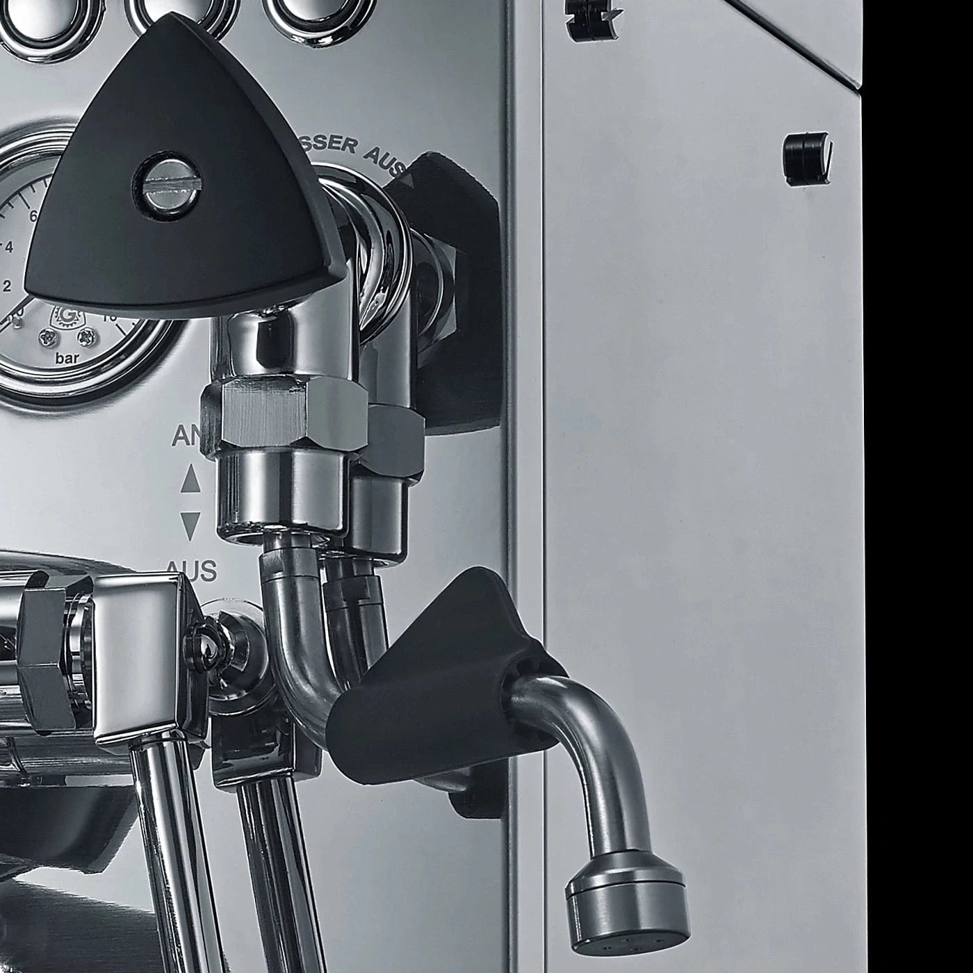 GRAEF Estessa - Duo Thermoblock schwarz gebürstet Limited Edition Espressomaschinen GRAEF - Rheinland.Coffee
