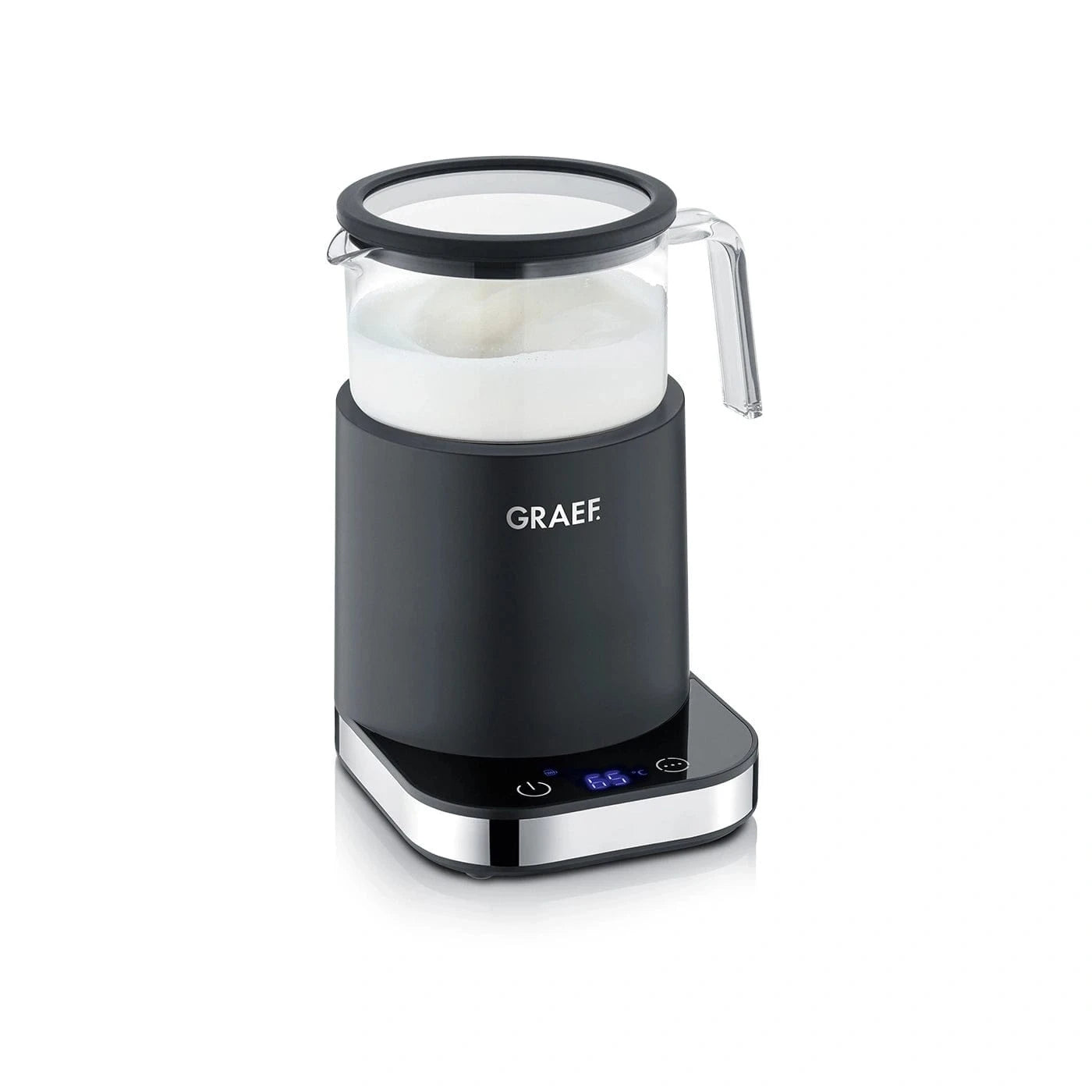 GRAEF Glas-Milchaufschäumer MS902 Induktion, 6 Programme Milchaufschäumer GRAEF - Rheinland.Coffee