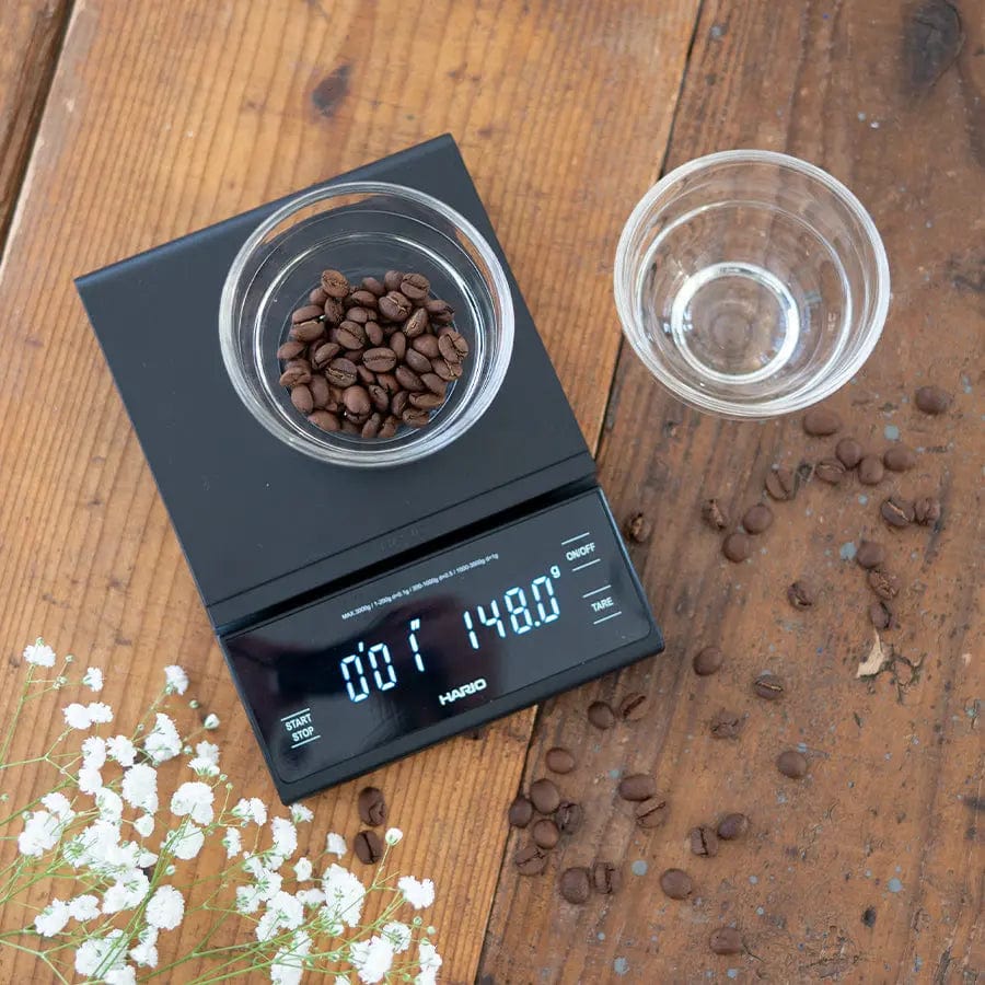 Hario Drip Scale - Waage mit Timer - Neue Version Waage Hario - Rheinland.Coffee