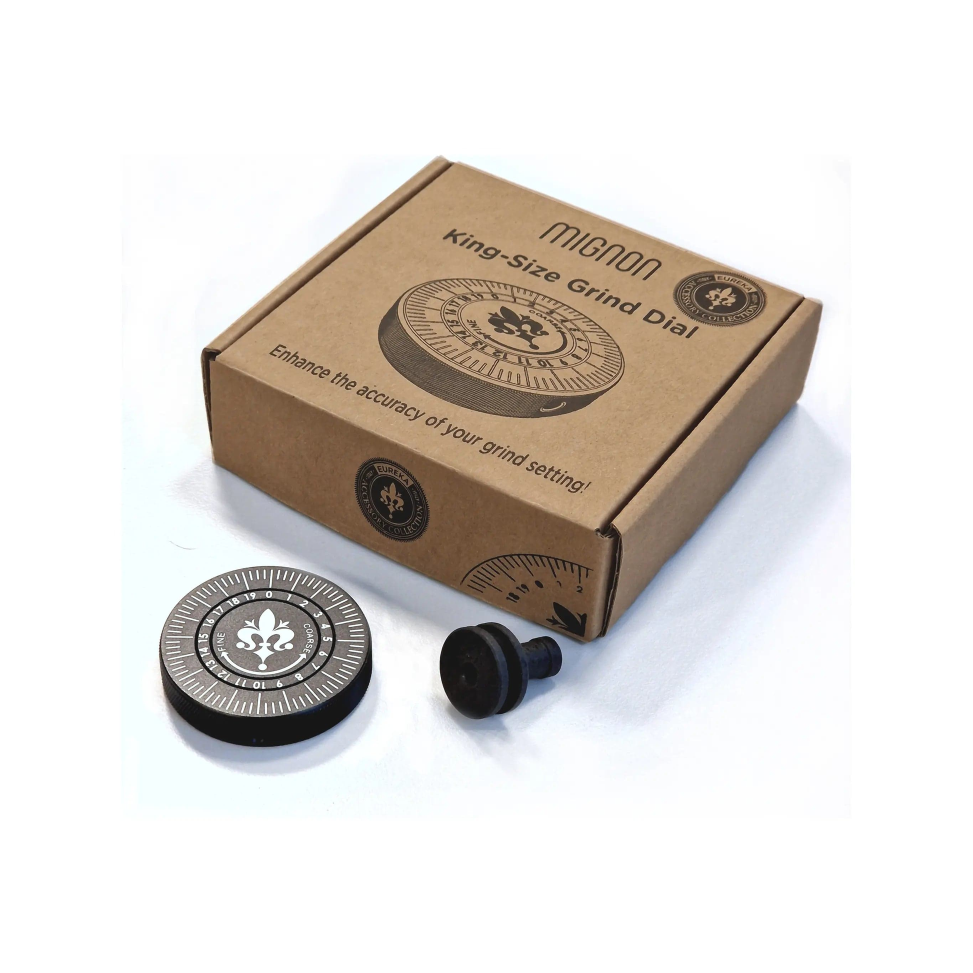 Eureka Mignon King Size Grind Dial - Drehrad für deine Mühle Dosierring Eureka - Rheinland.Coffee