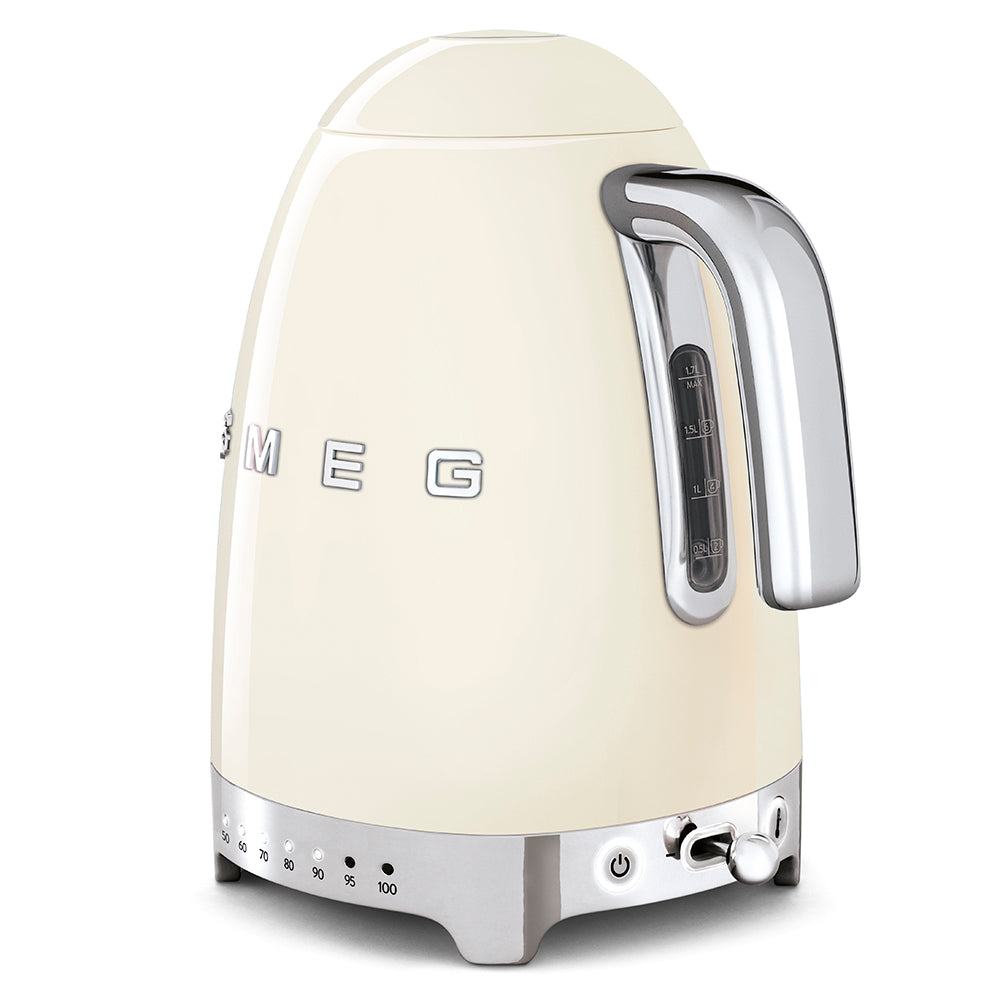 SMEG Wasserkocher 50's Style mit regelbarer Temperatureinstellung Wasserkocher SMEG - Rheinland.Coffee