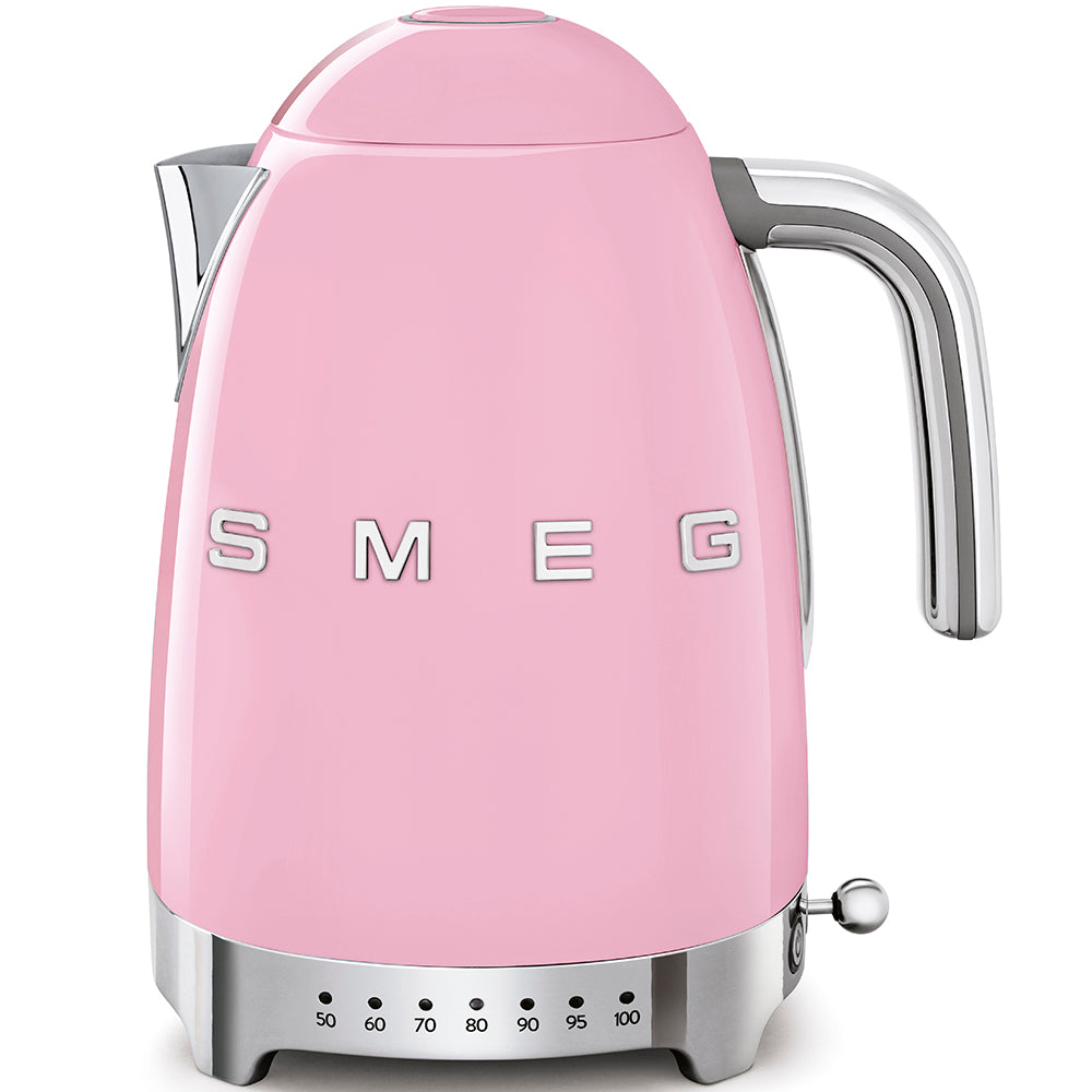 SMEG Wasserkocher 50's Style mit regelbarer Temperatureinstellung Wasserkocher SMEG Cadillac Pink - Rheinland.Coffee