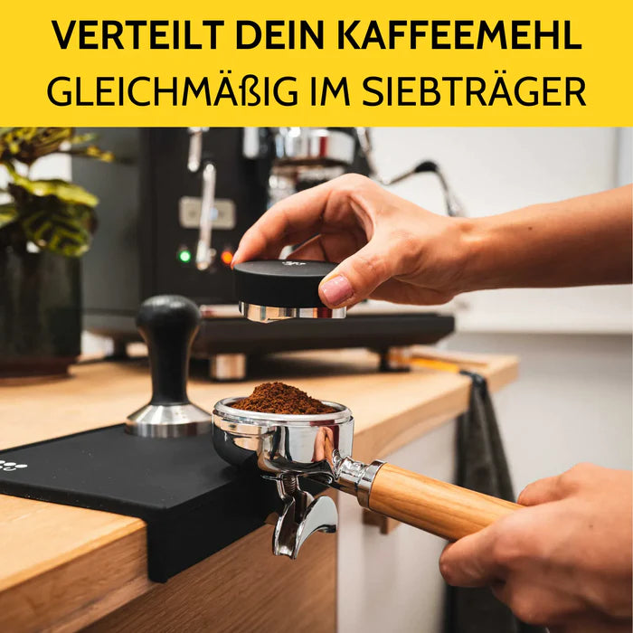 Präzisionsleveler - Kaffeeverteiler 58,5 mm von COYOOCO Leveler COYOOCO    - Rheinland.Coffee