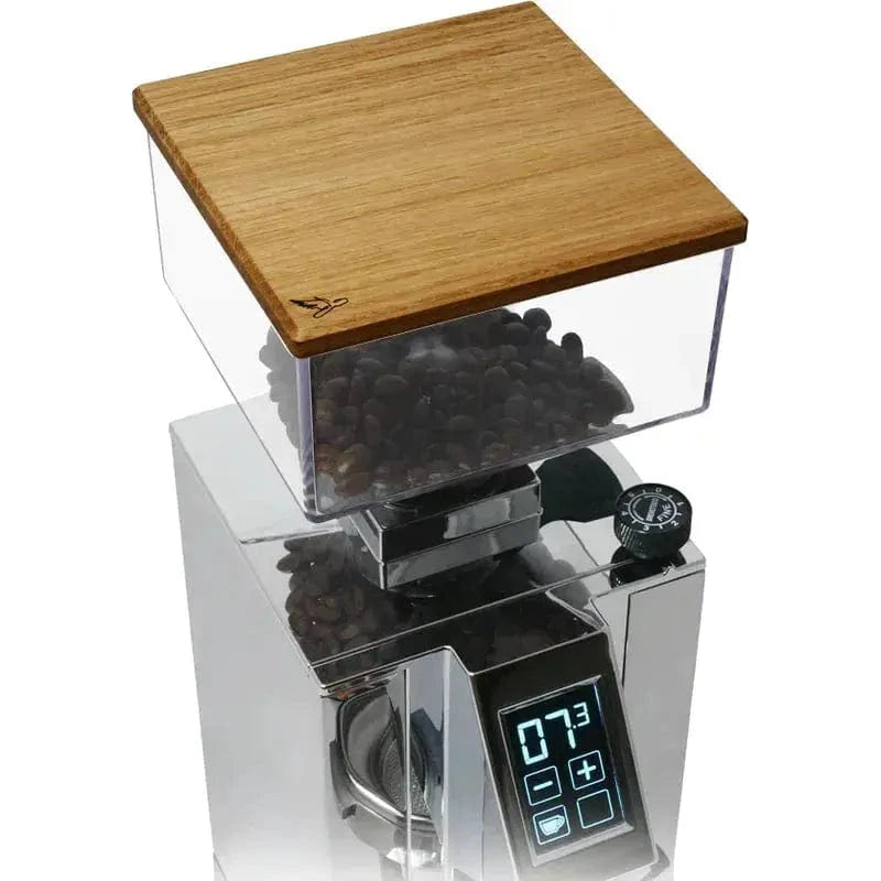 Brewspire Deckel für Eureka Mignon Nussholz Eichenholz Olivenholz Holzapplikationen Brewspire Eichenholz - Rheinland.Coffee
