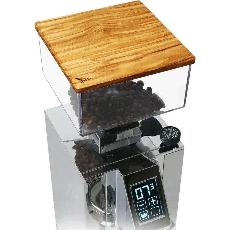 Brewspire Deckel für Eureka Mignon Nussholz Eichenholz Olivenholz Holzapplikationen Brewspire Olivenholz - Rheinland.Coffee