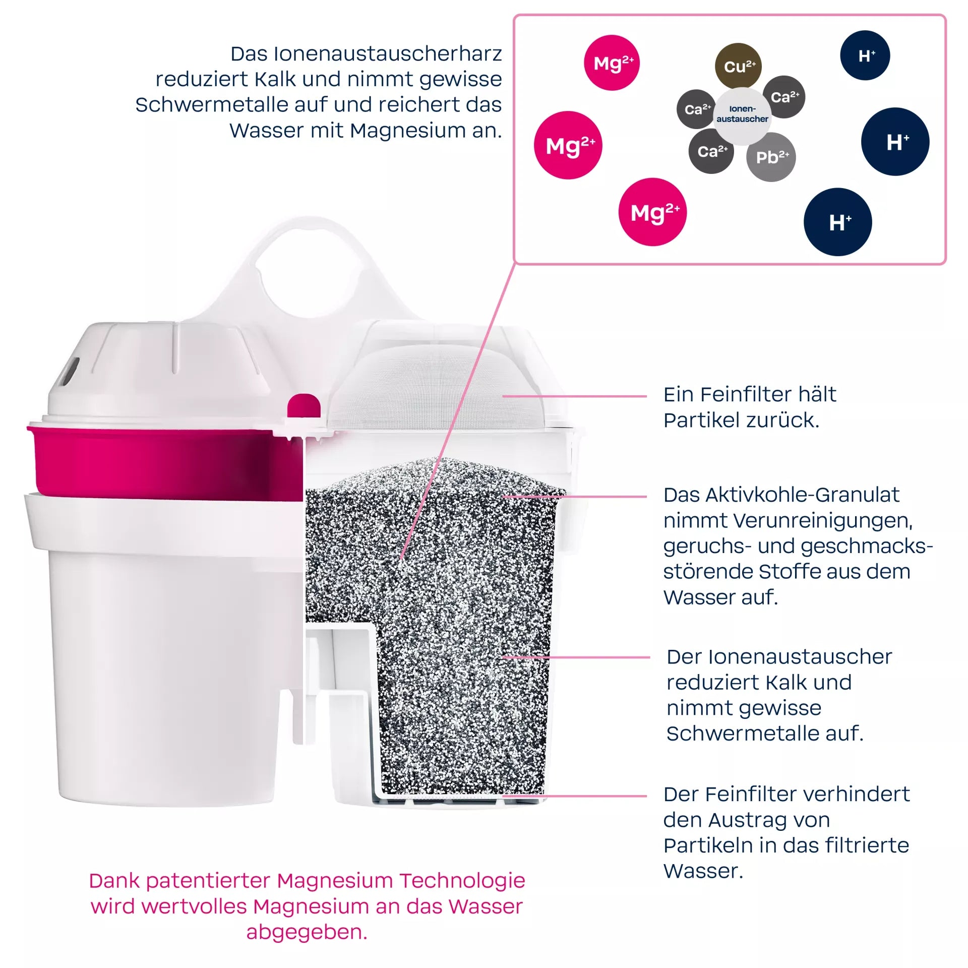 BWT Magnesium Mineralized Water 3er Pack – Dein Kraftstoff aus der Leitung Wasserfilter BWT - Rheinland.Coffee