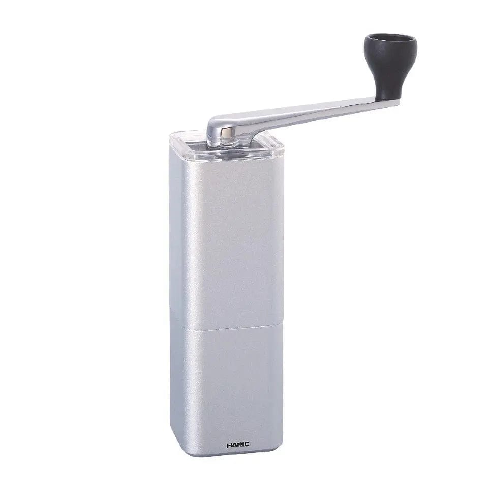 Hario PRISM 24 Gramm Kaffeemühle Handmühle Schwarz oder silber Handmühle Hario Silber - Rheinland.Coffee