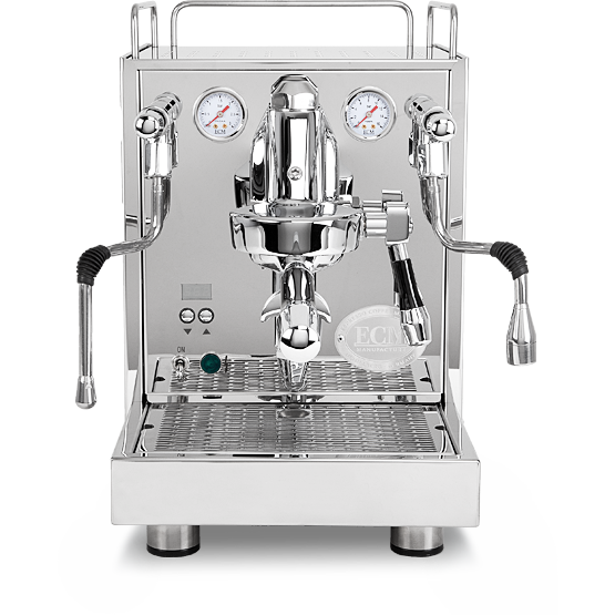 ECM Mechanika Max - Zweikreislauf-System mit Rotationspumpe PID und mehr Espressomaschinen ECM Chrom / Inox   - Rheinland.Coffee