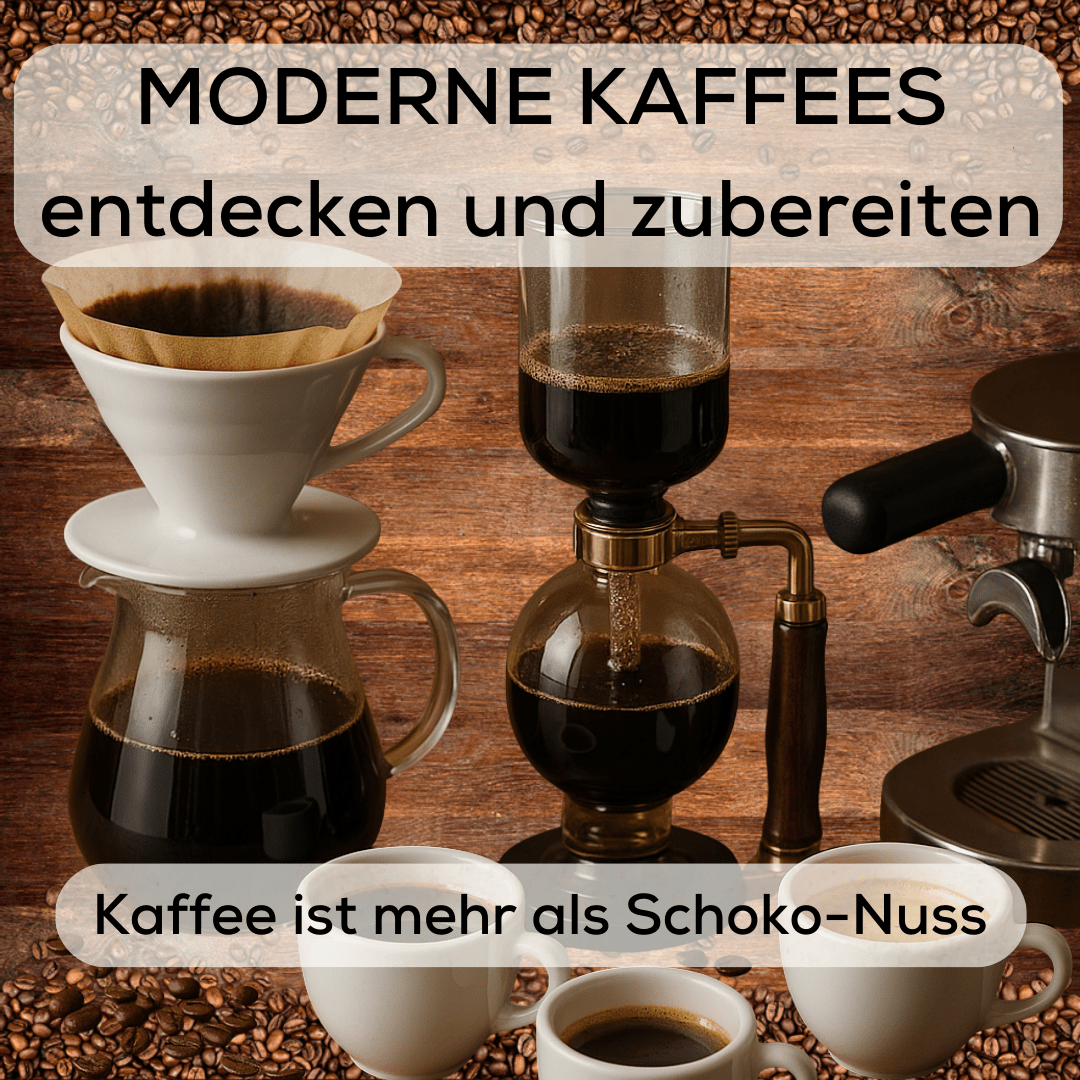Moderne Kaffees entdecken und zubereiten – Alles außer Schoko-Nuss Workshop Rheinland.Coffee - Rheinland.Coffee
