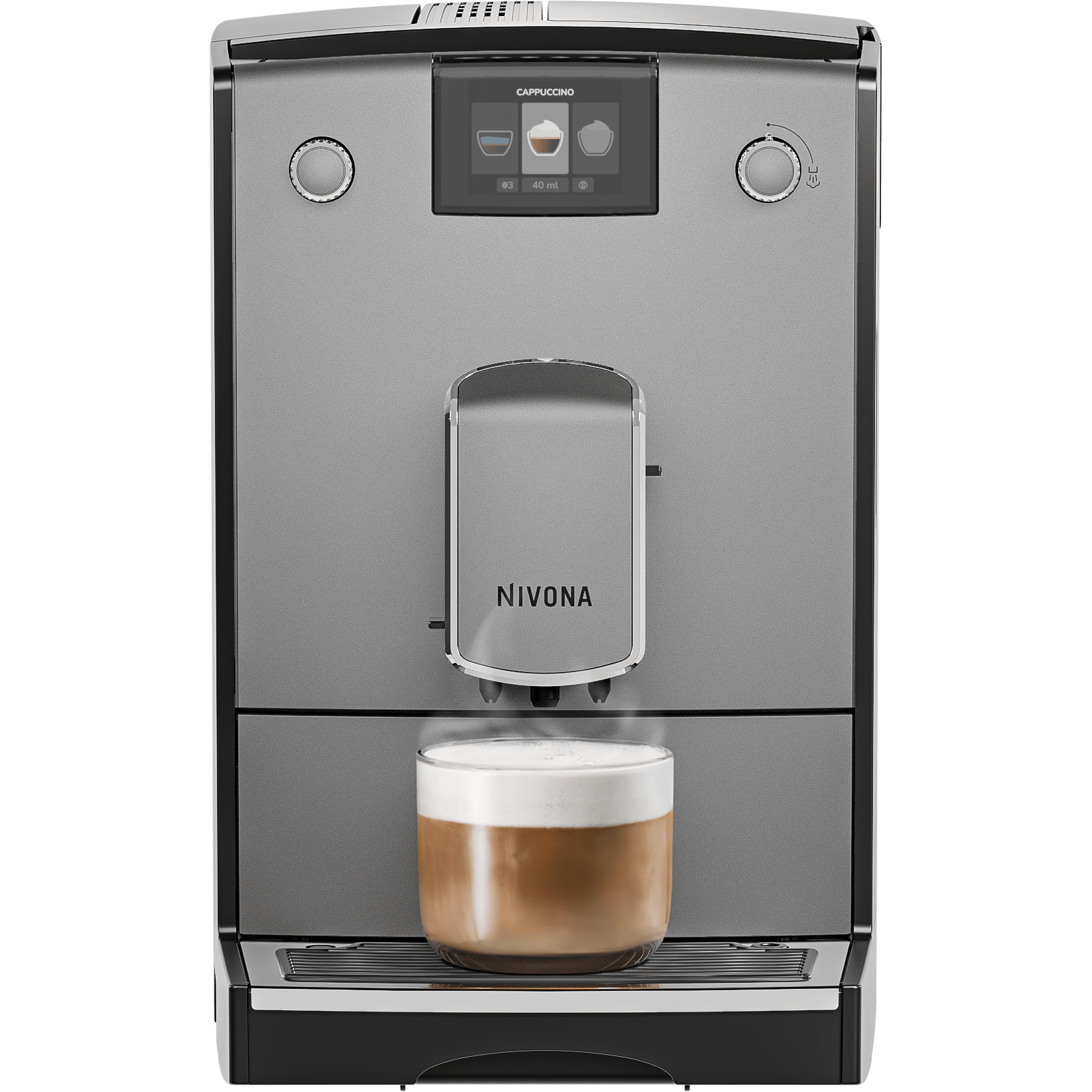 Nivona NICR 6'95 Titan – Chrom – Kaffeevollautomat Kaffeevollautomat Nivona - Rheinland.Coffee