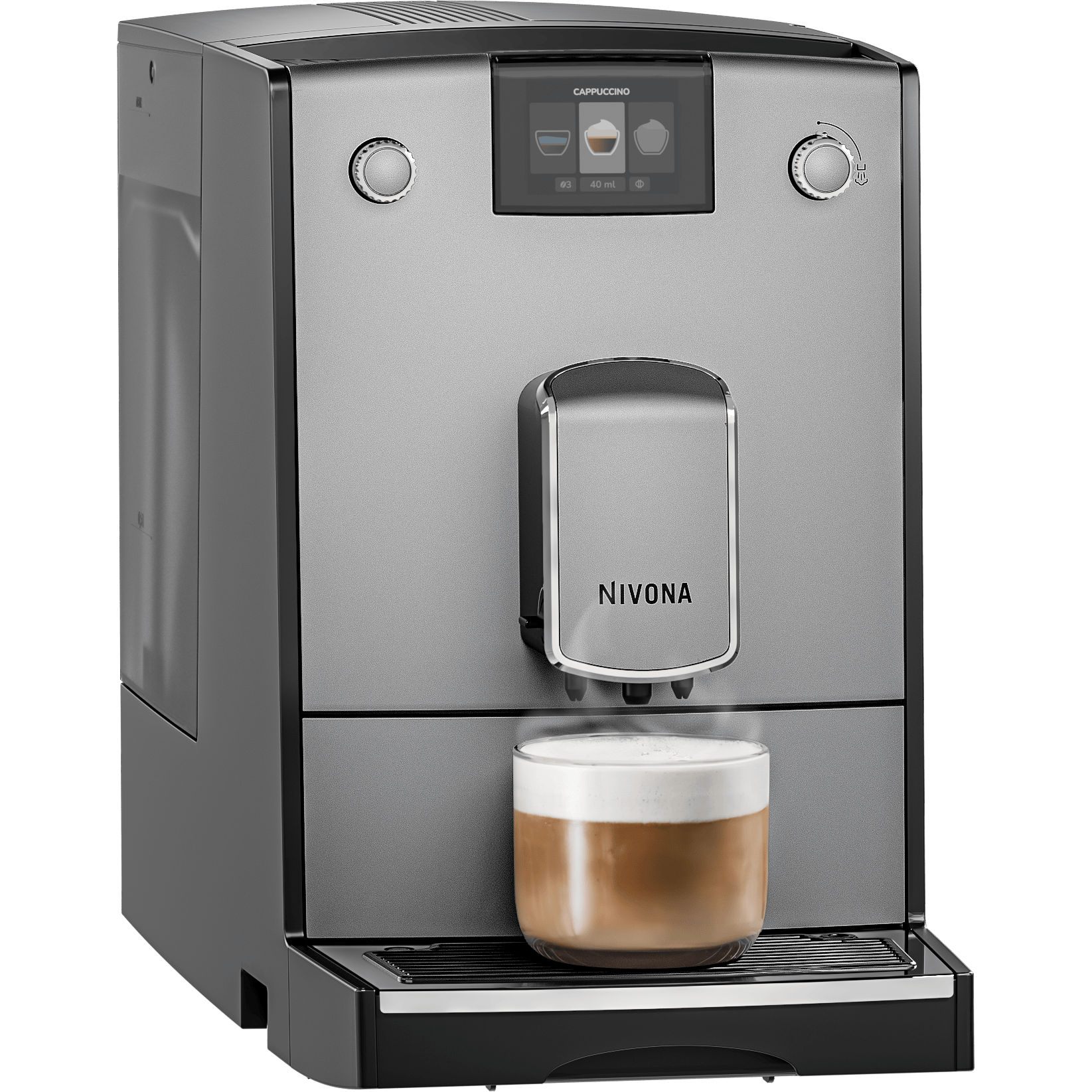 Nivona NICR 6'95 Titan – Chrom – Kaffeevollautomat Kaffeevollautomat Nivona - Rheinland.Coffee
