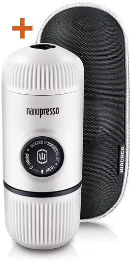 WACACO NANOPRESSO To-Go Espressomaschine Arctic Blue Rot oder Weiß Kaffee mobil WACACO Weiß - Rheinland.Coffee